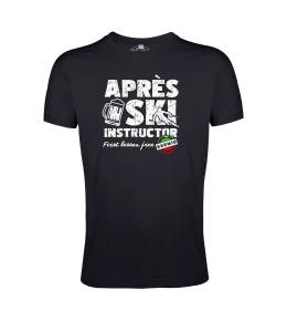 T-Shirt Après Ski Instructor Nera